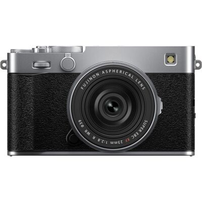 Fujifilm X-E5 tělo stříbrný + XF 23mm WR stříbrný Fujifilm X-E5 tělo stříbrný + XF 23mm WR stříbrný