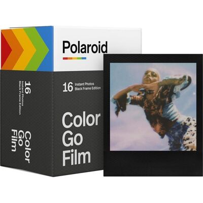 Polaroid GO Film Double Pack 16 photos - Black Frame Polaroid GO Film Double Pack 16 photos - Black Frame