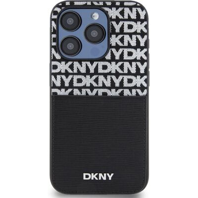 DKNY Černé pouzdro na iPhone 15 Pro DKNY Černé pouzdro na iPhone 15 Pro