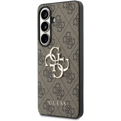 Guess PU 4G Metal Logo Zadní Kryt pro Samsung Galaxy S26 Brown Guess PU 4G Metal Logo Zadní Kryt pro Samsung Galaxy S26 Brown