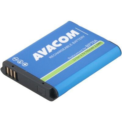 AVACOM za Samsung BP70A Li-Ion 3.7V 700mAh 2.6Wh AVACOM za Samsung BP70A Li-Ion 3.7V 700mAh 2.6Wh