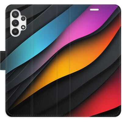 iSaprio Flip pouzdro Color Waves pro Samsung Galaxy A32 5G iSaprio Flip pouzdro Color Waves pro Samsung Galaxy A32 5G