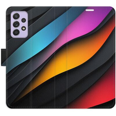 iSaprio Flip pouzdro Color Waves pro Samsung Galaxy A52 / A52 5G / A52s iSaprio Flip pouzdro Color Waves pro Samsung Galaxy A52 / A52 5G / A52s