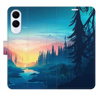 iSaprio Flip pouzdro Magical Landscape pro Samsung Galaxy S25 Edge iSaprio Flip pouzdro Magical Landscape pro Samsung Galaxy S25 Edge