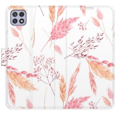 iSaprio flip pouzdro Ornamental Flowers pro Samsung Galaxy A22 5G iSaprio flip pouzdro Ornamental Flowers pro Samsung Galaxy A22 5G