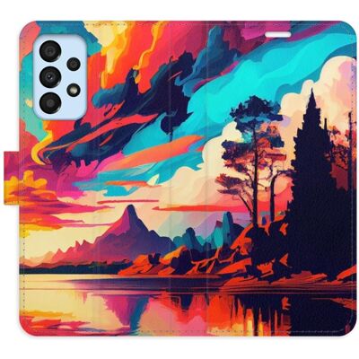 iSaprio flip pouzdro Colorful Mountains 02 pro Samsung Galaxy A33 5G iSaprio flip pouzdro Colorful Mountains 02 pro Samsung Galaxy A33 5G
