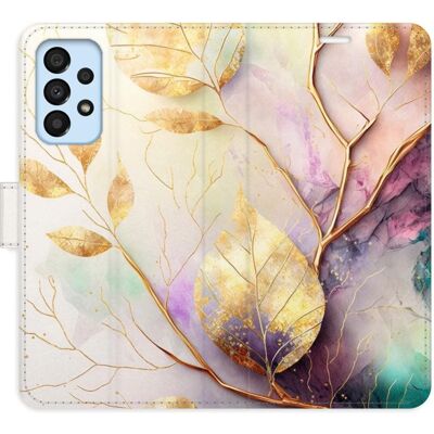 iSaprio flip pouzdro Gold Leaves 02 pro Samsung Galaxy A33 5G iSaprio flip pouzdro Gold Leaves 02 pro Samsung Galaxy A33 5G