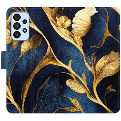iSaprio flip pouzdro GoldBlue pro Samsung Galaxy A33 5G iSaprio flip pouzdro GoldBlue pro Samsung Galaxy A33 5G