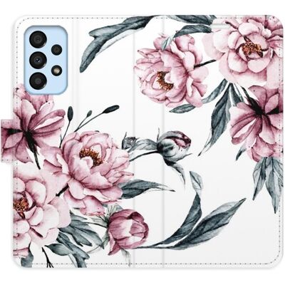 iSaprio flip pouzdro Pink Flowers pro Samsung Galaxy A33 5G iSaprio flip pouzdro Pink Flowers pro Samsung Galaxy A33 5G