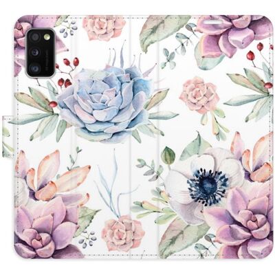 iSaprio flip pouzdro Succulents Pattern pro Samsung Galaxy A41 iSaprio flip pouzdro Succulents Pattern pro Samsung Galaxy A41
