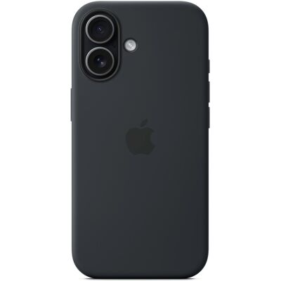 Apple Silikonový kryt s MagSafe na iPhone 17 černý Apple Silikonový kryt s MagSafe na iPhone 17 černý