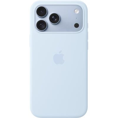 Apple Silikonový kryt s MagSafe na iPhone 18 Pro Max svěže modrý Apple Silikonový kryt s MagSafe na iPhone 18 Pro Max svěže modrý