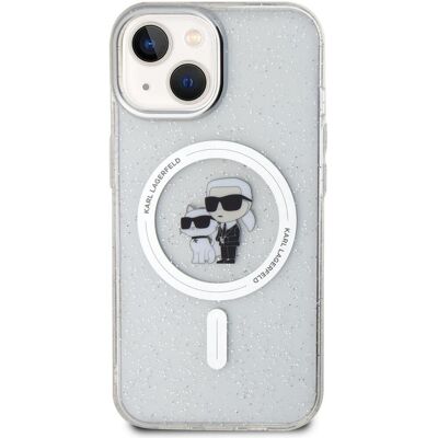 Průhledný MagSafe kryt Karl Lagerfeld pro iPhone 15 Průhledný MagSafe kryt Karl Lagerfeld pro iPhone 15