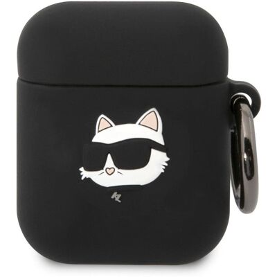 Siliconové pouzdro Karl Lagerfeld Airpods 1/2 - Logo NFT Siliconové pouzdro Karl Lagerfeld Airpods 1/2 - Logo NFT