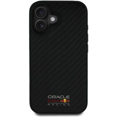 Red Bull Carbon Shiny Logo MagSafe Zadní Kryt pro iPhone 16 Black Red Bull Carbon Shiny Logo MagSafe Zadní Kryt pro iPhone 16 Black