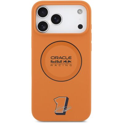 Red Bull Silicone Blue Ring MagSafe Zadní Kryt pro iPhone 17 Pro Max Orange Red Bull Silicone Blue Ring MagSafe Zadní Kryt pro iPhone 17 Pro Max Orange