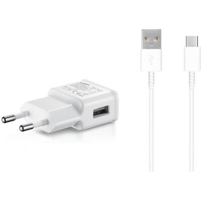 USB Adaptér Samsung EP-TA200EWE Bílý - Rychlonabíječka USB Adaptér Samsung EP-TA200EWE Bílý - Rychlonabíječka
