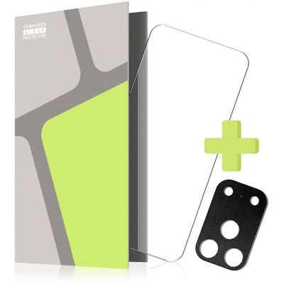 Tempered Glass Protector pro Apple iPhone 17 Pro Max + ochrana kamery bez překrytí objektivu Tempered Glass Protector pro Apple iPhone 17 Pro Max + ochrana kamery bez překrytí objektivu