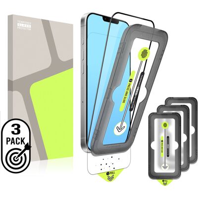 Tempered Glass Protector pro iPhone 14 Plus / 13 Pro Max + samočisticí aplikátor (3 pack) Tempered Glass Protector pro iPhone 14 Plus / 13 Pro Max + samočisticí aplikátor (3 pack)
