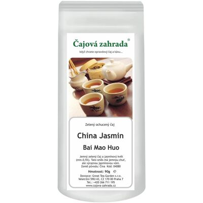 Čajová zahrada - China Jasmín Bai Mao Huo - jasmínový čaj, 500 g Čajová zahrada - China Jasmín Bai Mao Huo - jasmínový čaj, 500 g