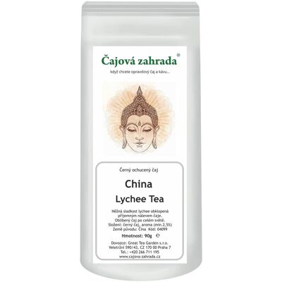 Čajová zahrada China Lychee Tea - černý ochucený čaj, 500g Čajová zahrada China Lychee Tea - černý ochucený čaj, 500g