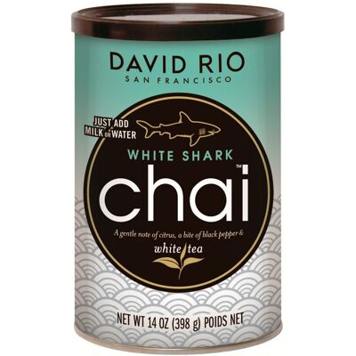 David Rio White Shark Chai - Bílý Čaj a Koření - 398 g David Rio White Shark Chai - Bílý Čaj a Koření - 398 g