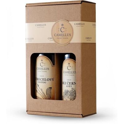 Emedis Camellus Sirup Balíček Premium Jitrocel s mátou a Bez 2 × 0,25 l Emedis Camellus Sirup Balíček Premium Jitrocel s mátou a Bez 2 × 0,25 l