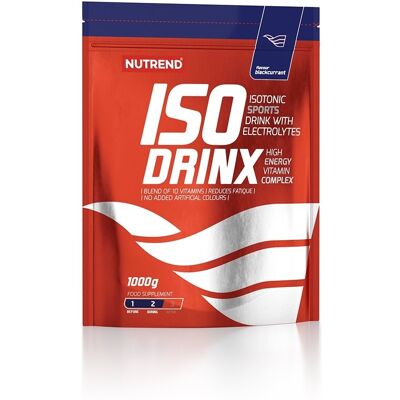 Nutrend Isodrinx Černý rybíz - Sportovní nápoj 1000g Nutrend Isodrinx Černý rybíz - Sportovní nápoj 1000g