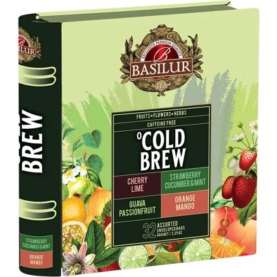 BASILUR Cold Brew Book Assorted plech 32 × 2 g BASILUR Cold Brew Book Assorted plech 32 × 2 g