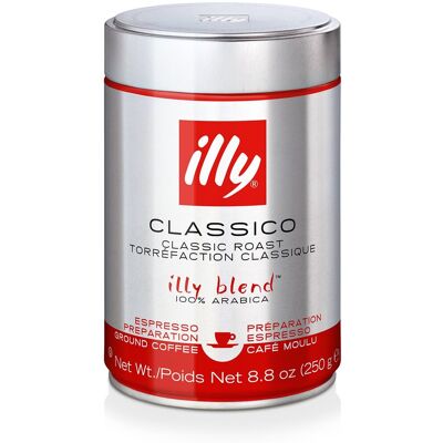Mletá káva illy 250g CLASSICO Mletá káva illy 250g CLASSICO
