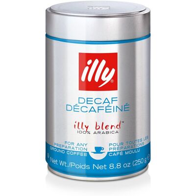 Mletá káva illy 250g bez kofeinu Mletá káva illy 250g bez kofeinu