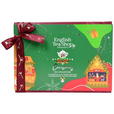 English Tea Shop Vánoční Zelená Kouzla, 12 pyramidek English Tea Shop Vánoční Zelená Kouzla, 12 pyramidek