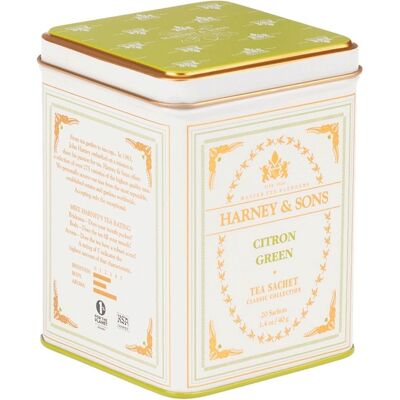 Harney & Sons Zelený čaj s citronem classic 20 ks Harney & Sons Zelený čaj s citronem classic 20 ks