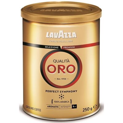Lavazza Qualitá Oro, mletá, plechovka 250g Lavazza Qualitá Oro, mletá, plechovka 250g