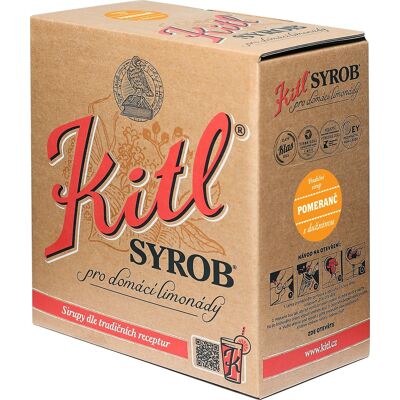 Kitl Syrob Pomeranč 5l bag-in-box Kitl Syrob Pomeranč 5l bag-in-box