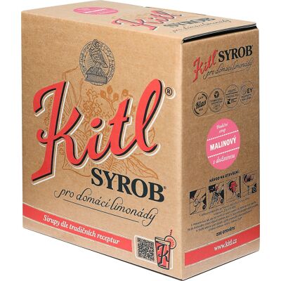Kitl Syrob Malinový 5l bag-in-box Kitl Syrob Malinový 5l bag-in-box