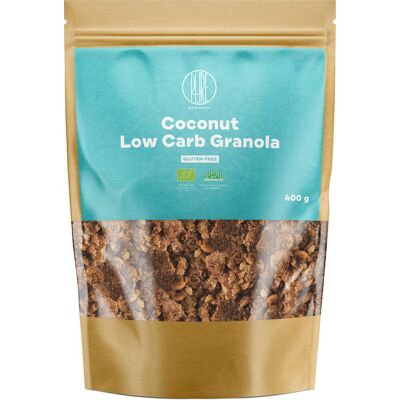 BrainMax Pure Granola Low Carb Kokosová BIO 400 g BrainMax Pure Granola Low Carb Kokosová BIO 400 g