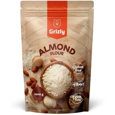 GRIZLY Mandlová mouka 1000 g GRIZLY Mandlová mouka 1000 g