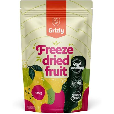 GRIZLY Maliny lyofilizované XXL 125 g GRIZLY Maliny lyofilizované XXL 125 g