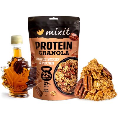 Mixit Proteinová granola z pece Javorový sirup a pekany Mixit Proteinová granola z pece Javorový sirup a pekany