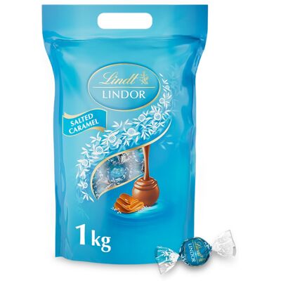 Lindt Lindor Pralinky Slaný Karamel 1000 g Lindt Lindor Pralinky Slaný Karamel 1000 g
