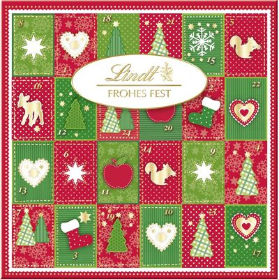 Lindt Merry Xmas Adventní kalendář 115 g Lindt Merry Xmas Adventní kalendář 115 g
