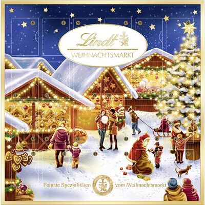 Lindt Advent Xmas Market Calendar 115 g Lindt Advent Xmas Market Calendar 115 g