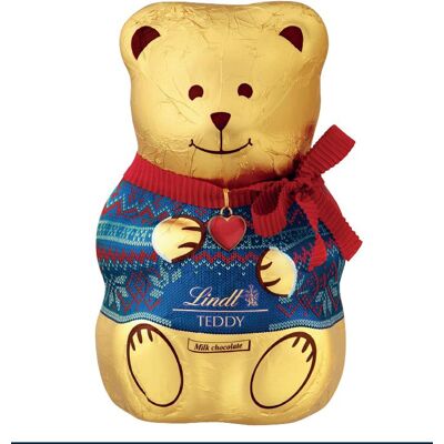 Lindt Teddy Sweater Red & Blue 200 g Lindt Teddy Sweater Red & Blue 200 g