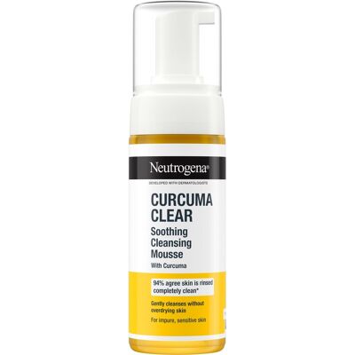 Neutrogena Curcuma Clear Pěnový čistící prostředek - Citlivá pokožka, 150ml Neutrogena Curcuma Clear Pěnový čistící prostředek - Citlivá pokožka, 150ml