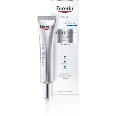 Eucerin Hyaluron-Filler Oční krém SPF 15 Eucerin Hyaluron-Filler Oční krém SPF 15