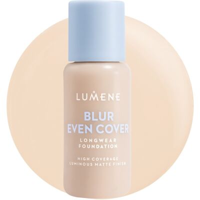 LUMENE Blur Even Cover Foundation Shade 00 30ml LUMENE Blur Even Cover Foundation Shade 00 30ml