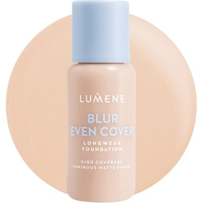 LUMENE Blur Even Cover Foundation Shade 0.5 30ml LUMENE Blur Even Cover Foundation Shade 0.5 30ml