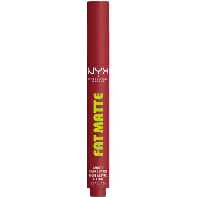 NYX PROFESSIONAL MAKEUP Fat Matte Smooth Color Lipstick 09 Mauve Cloud, 2 g NYX PROFESSIONAL MAKEUP Fat Matte Smooth Color Lipstick 09 Mauve Cloud, 2 g