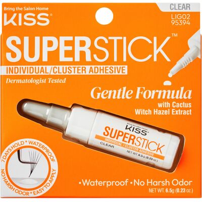 Kiss Super Stick Individual Lash Cluster Adhesive Clear Kiss Super Stick Individual Lash Cluster Adhesive Clear